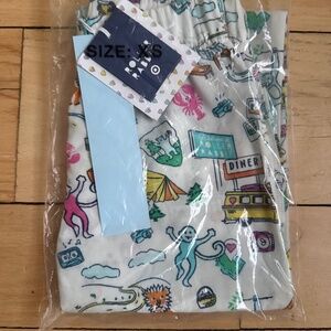 Roller Rabbit x Target Roadtrip Pajama Pants Blue/Yellow/Pink - size XS (KIDS)
